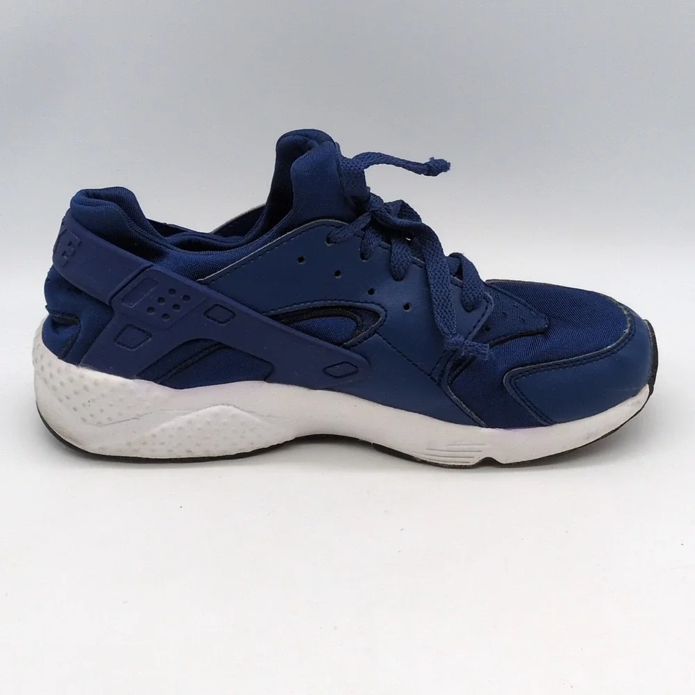 Nike Air Huarache Shoes Womens Blue 7.5 Running Sneakers‎ Heel Support Athletic